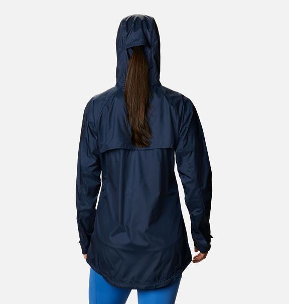 Columbia Tidal Spray II Windbreaker Navy Red For Women's NZ19546 New Zealand